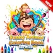 Funny Animal Coloring Book for Kids