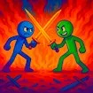 Obby Stickman - On Swords